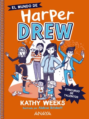 cover image of El mundo de Harper Drew. Concurso de talentos